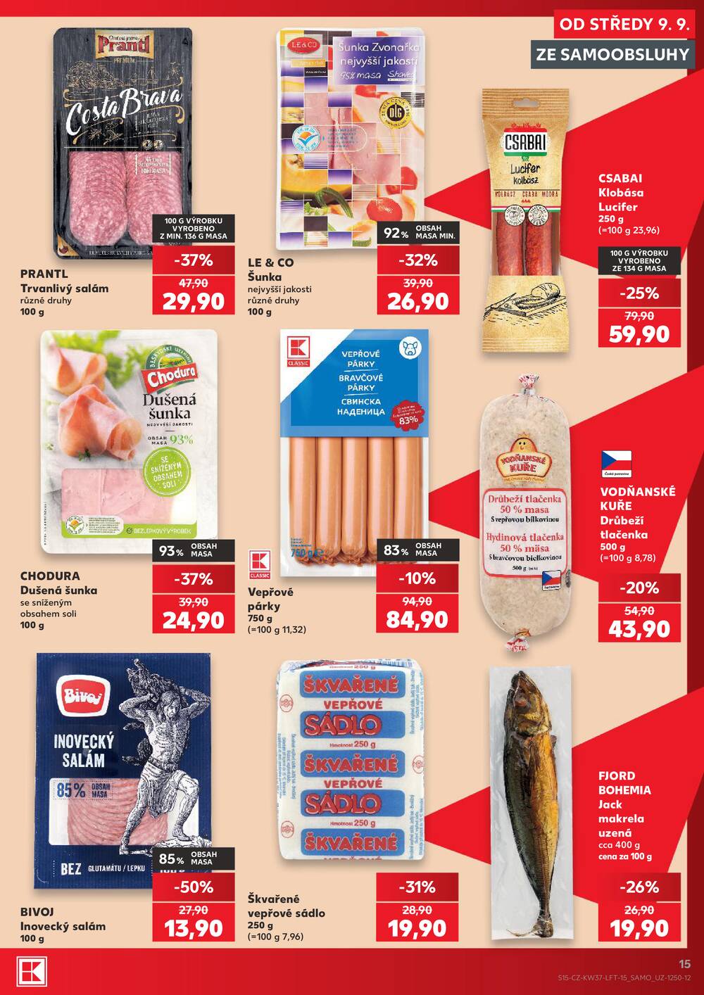 Kaufland 9.9. - 15.9. - Kaufland - Kopřivnice