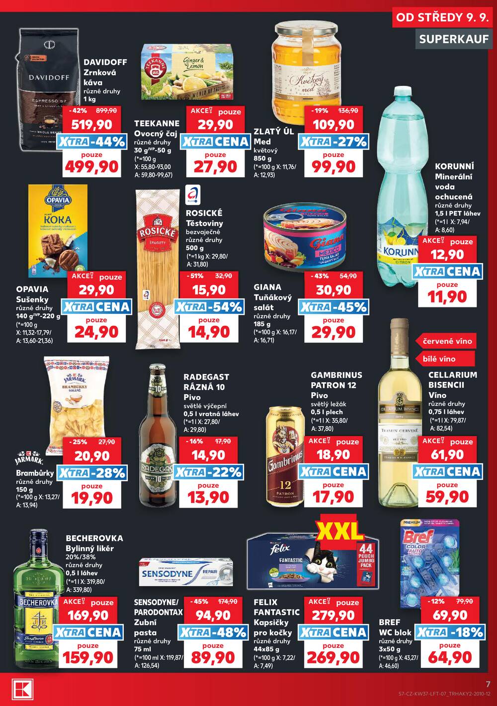 Leták Kaufland - Kaufland 9.9. - 15.9. - Kaufland - Brno - Bohunice - strana 7