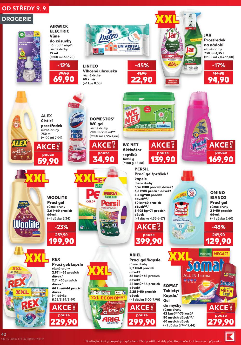 Leták Kaufland - Kaufland 9.9. - 15.9. - Kaufland - Ostrov - Jáchymovská - strana 42 Leták Kaufland - Kaufland 9.9. - 15.9. - Kaufland - Ostrov - Jáchymovská - strana 42