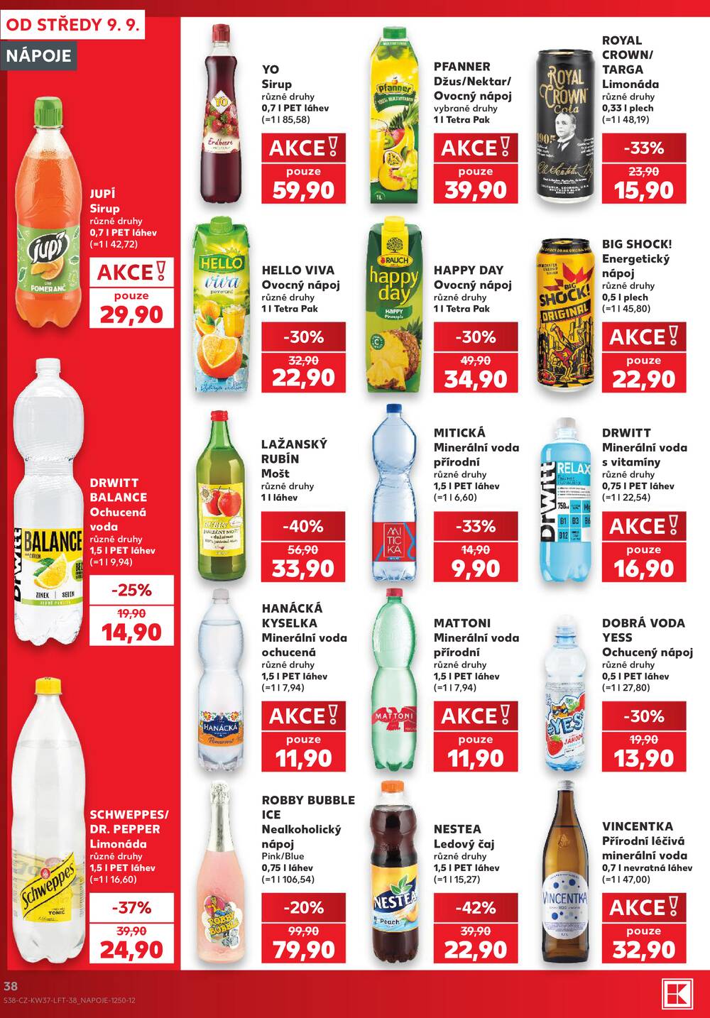 Kaufland 9.9. - 15.9. - Kaufland - Vrchlabí