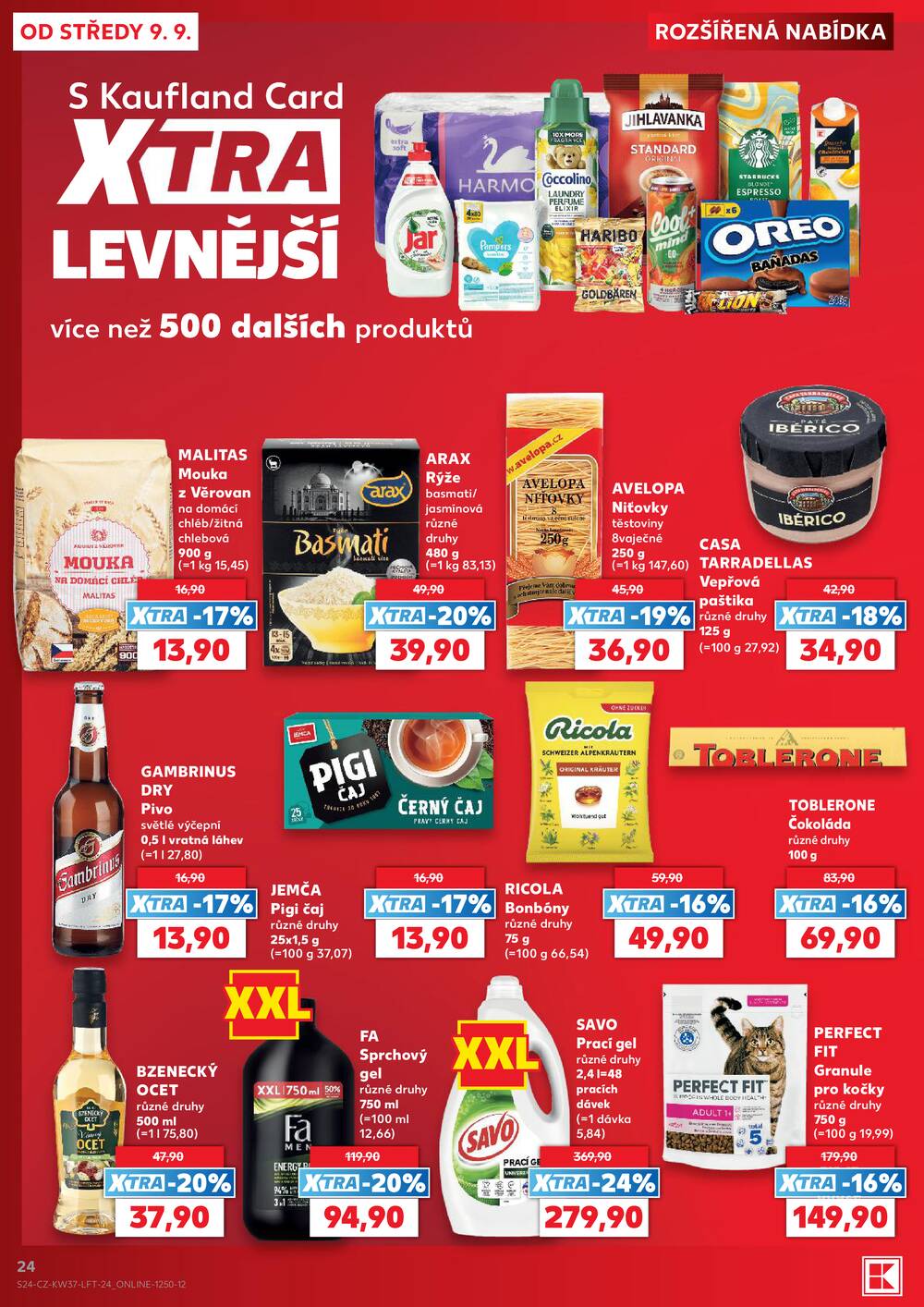 Kaufland 9.9. - 15.9. - Kaufland - Roudnice nad Labem