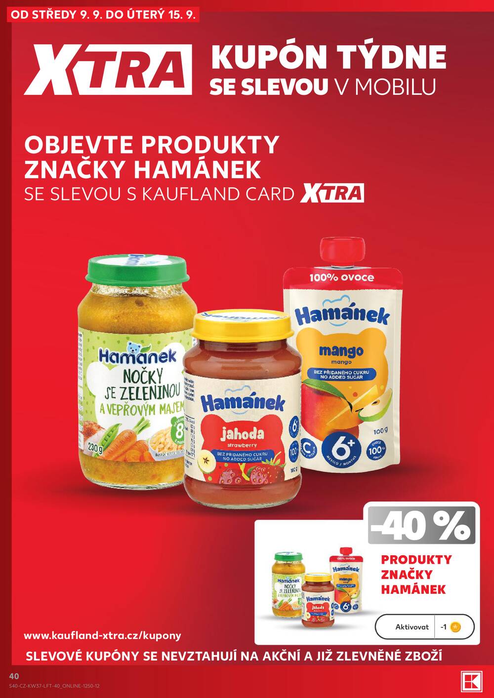 Kaufland 9.9. - 15.9. - Kaufland - Roudnice nad Labem