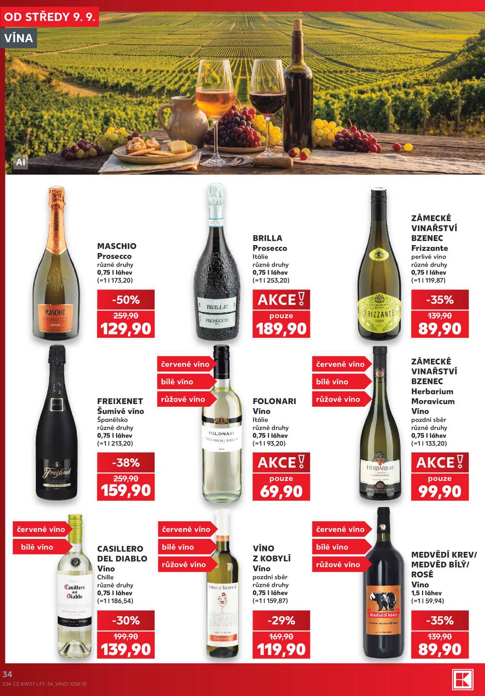 Leták Kaufland - Kaufland 9.9. - 15.9. - Kaufland - Kutná Hora - strana 34 Leták Kaufland - Kaufland 9.9. - 15.9. - Kaufland - Kutná Hora - strana 34
