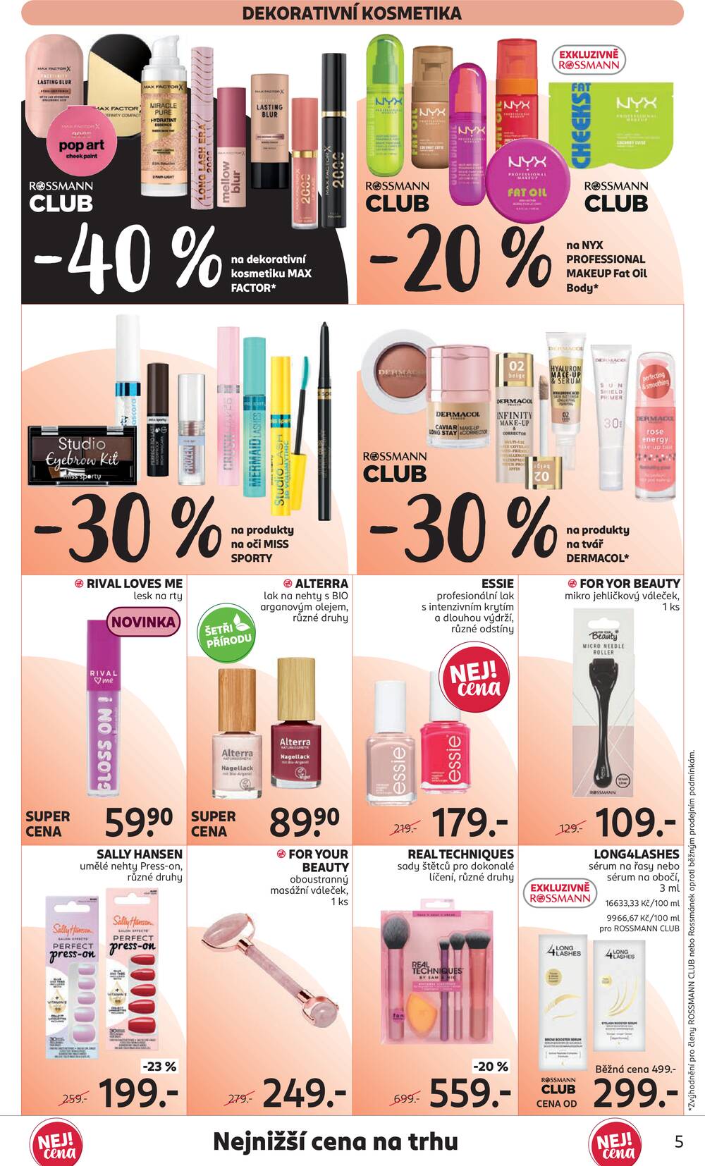 ROSSMANN 9.9. - 22.9.