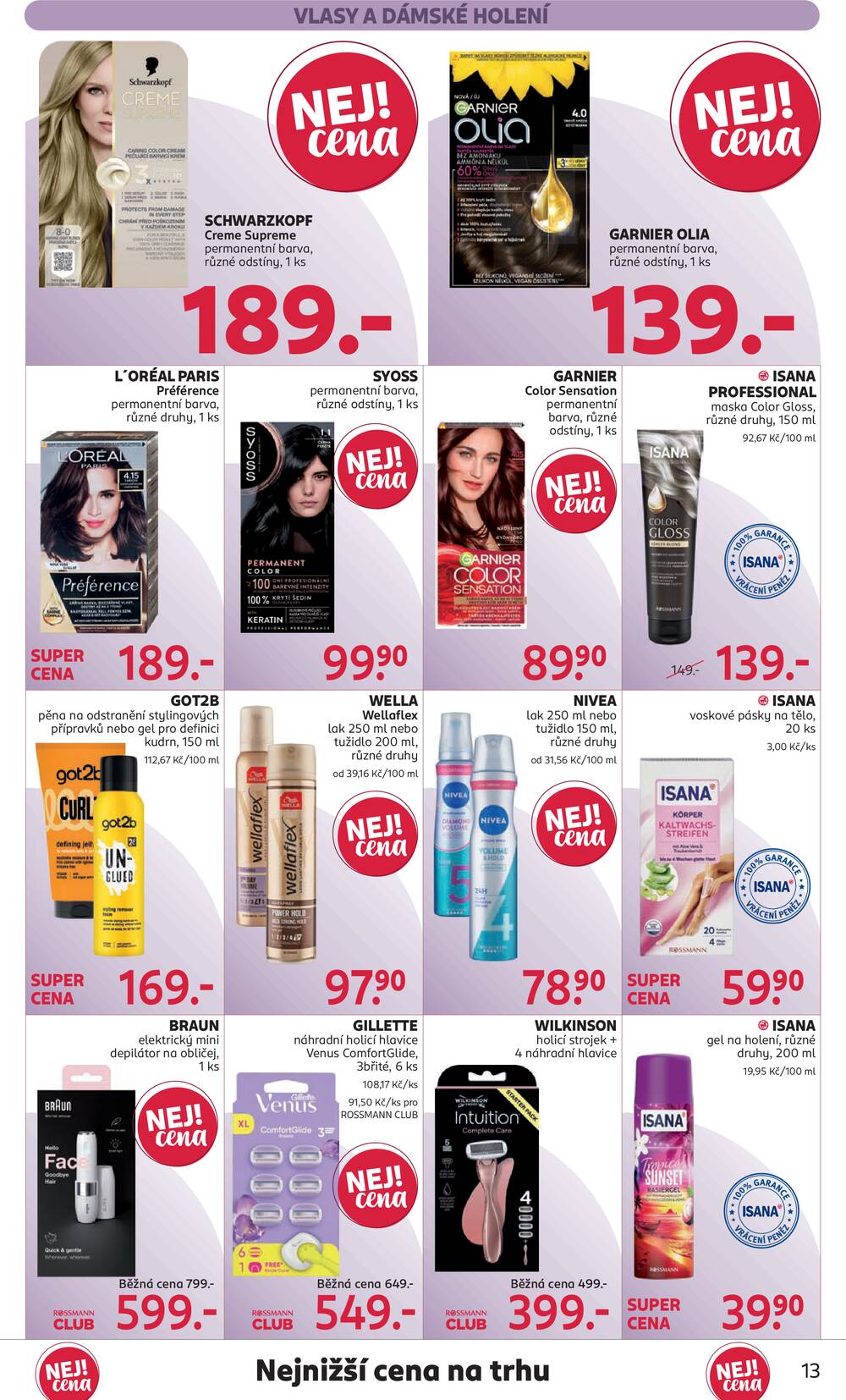 ROSSMANN 9.9. - 22.9.