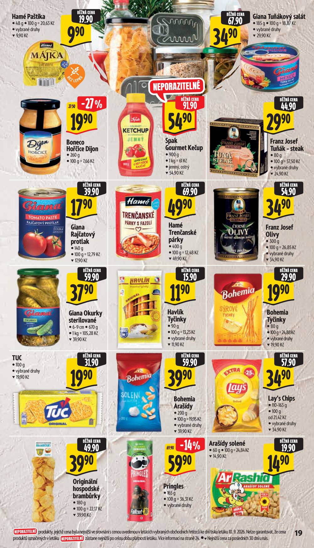 Albert Supermarket Jihomoravský od 16.9. do 22.9.2026