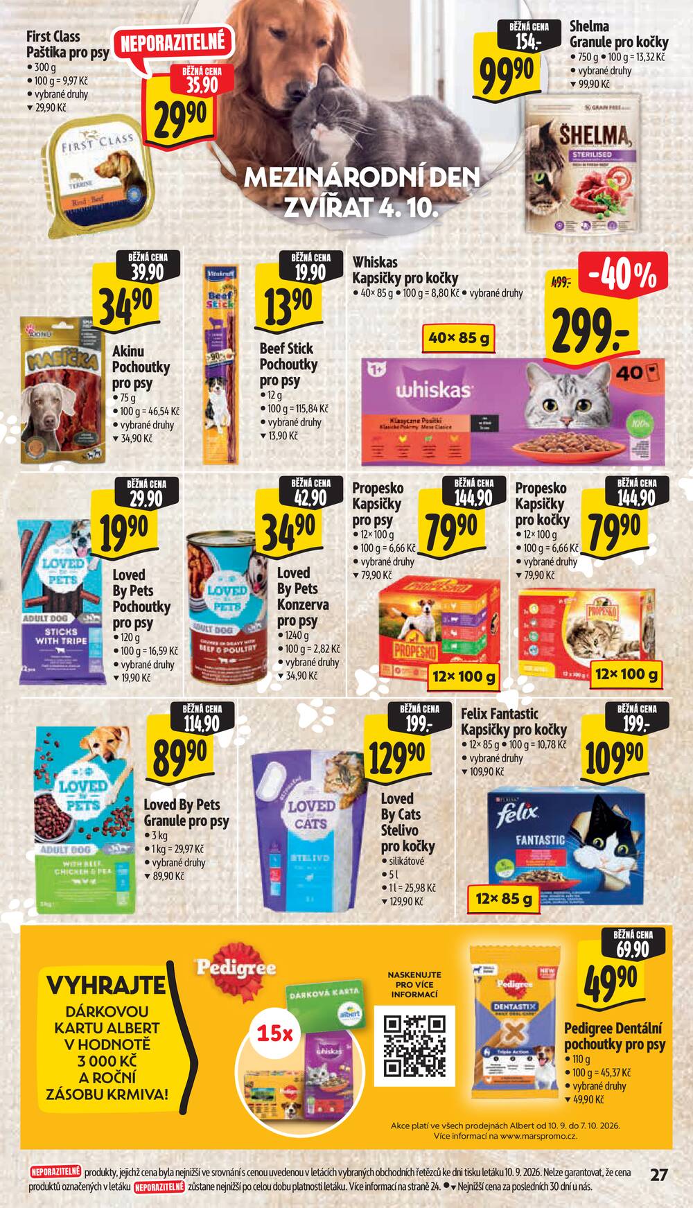 Albert Supermarket Jihomoravský od 16.9. do 22.9.2026