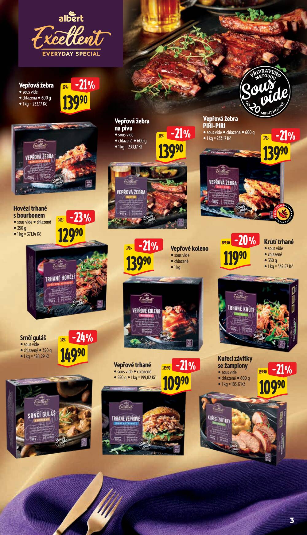 Leták Albert - Albert Hypermarket od 16.9. do 22.9.2026 - strana 3 Leták Albert - Albert Hypermarket od 16.9. do 22.9.2026 - strana 3