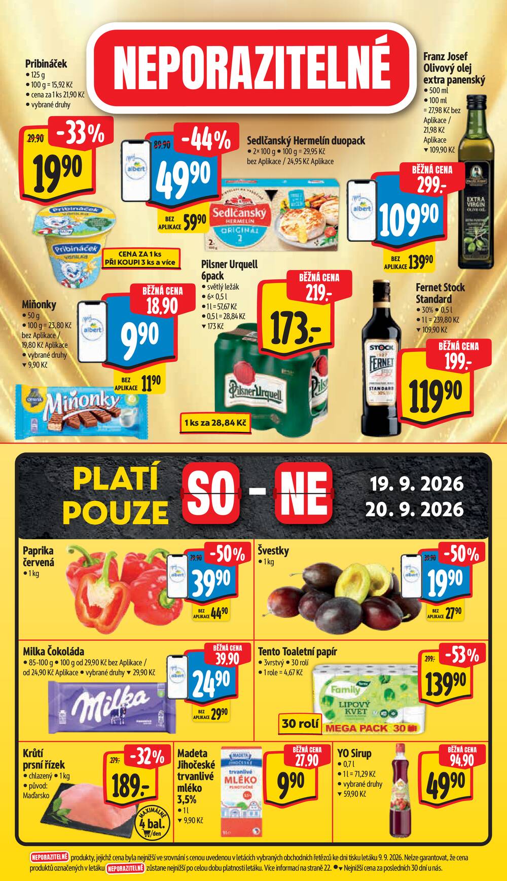 Albert  Hypermarket od 16.9. do 22.9.2026