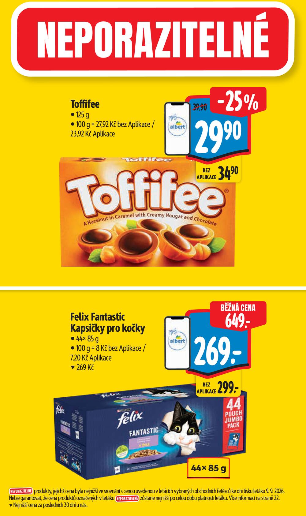 Albert Hypermarket Jihomoravský od 16.9. do 22.9.2026
