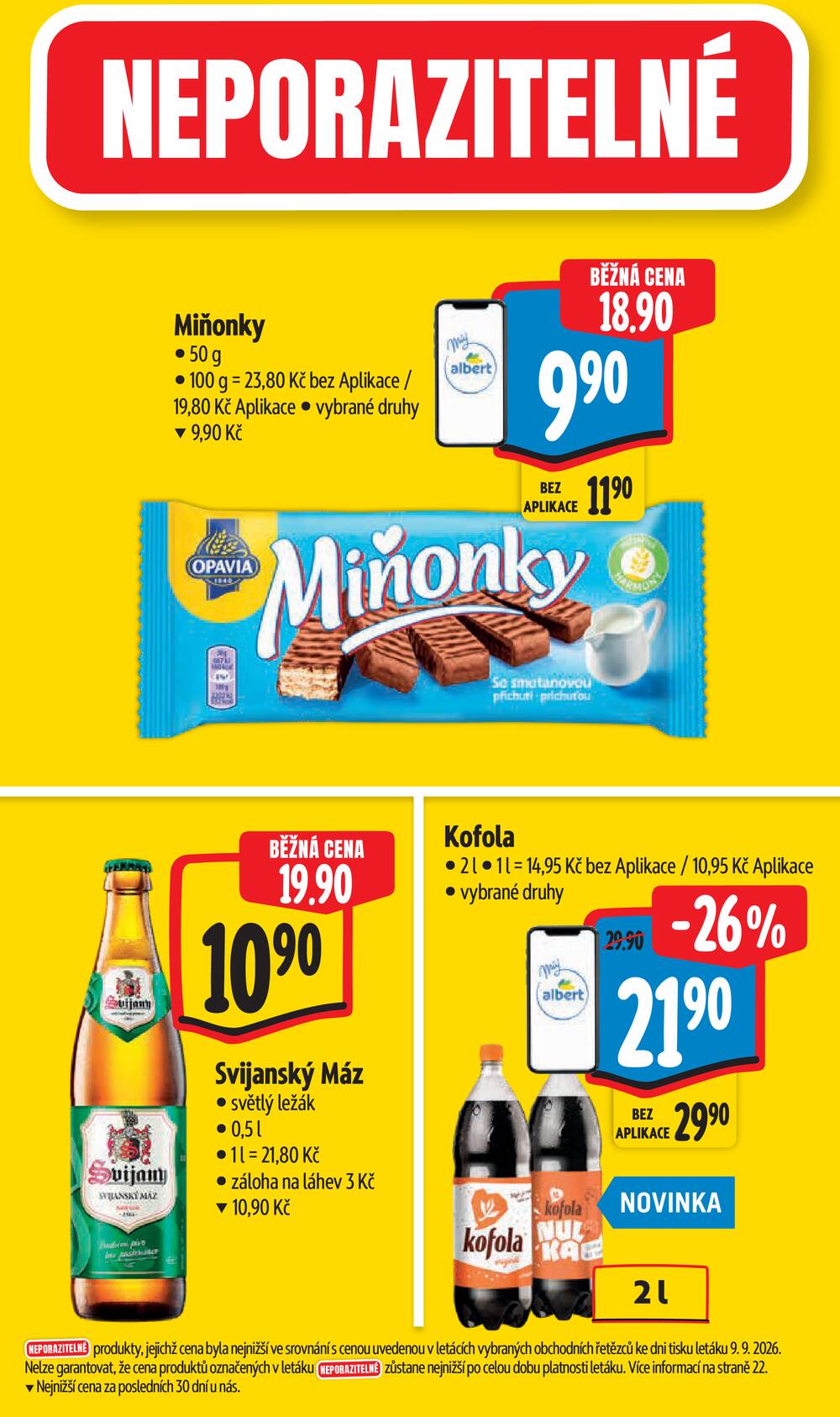 Albert Hypermarket Jihomoravský od 16.9. do 22.9.2026