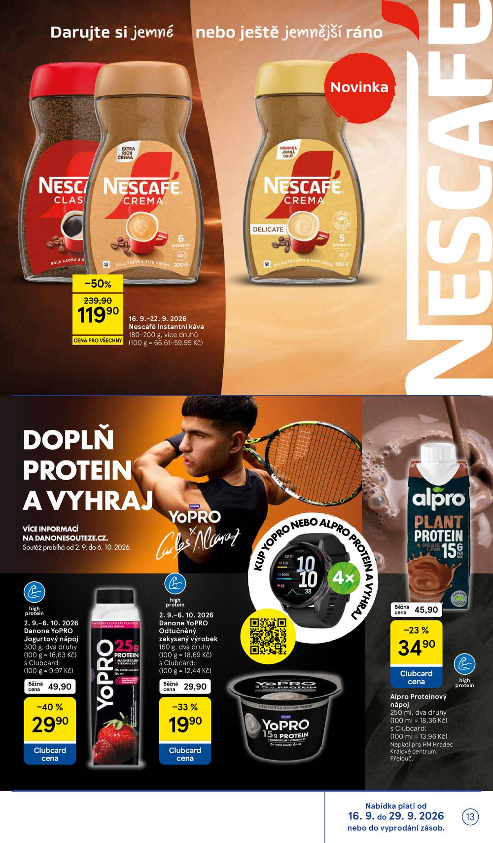 Leták Tesco - Tesco hypermarkety od 16.9. do 22.9.2026 - strana 13
