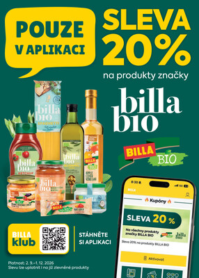 BILLA od 16.9. do 22.9.2026