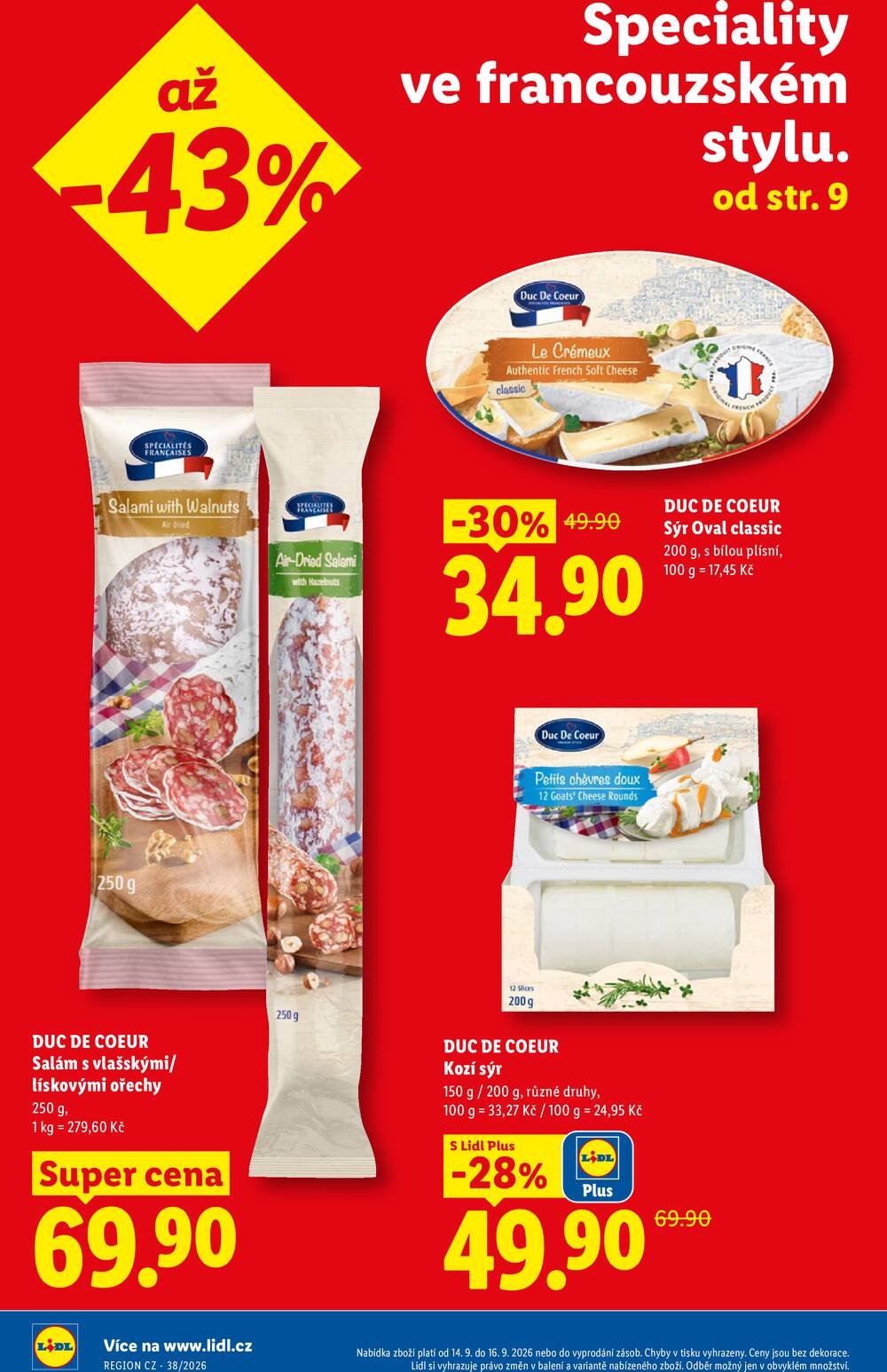 Leták Lidl - Lidl od 14.9. do 16.9.2026 - strana 2 Leták Lidl - Lidl od 14.9. do 16.9.2026 - strana 2