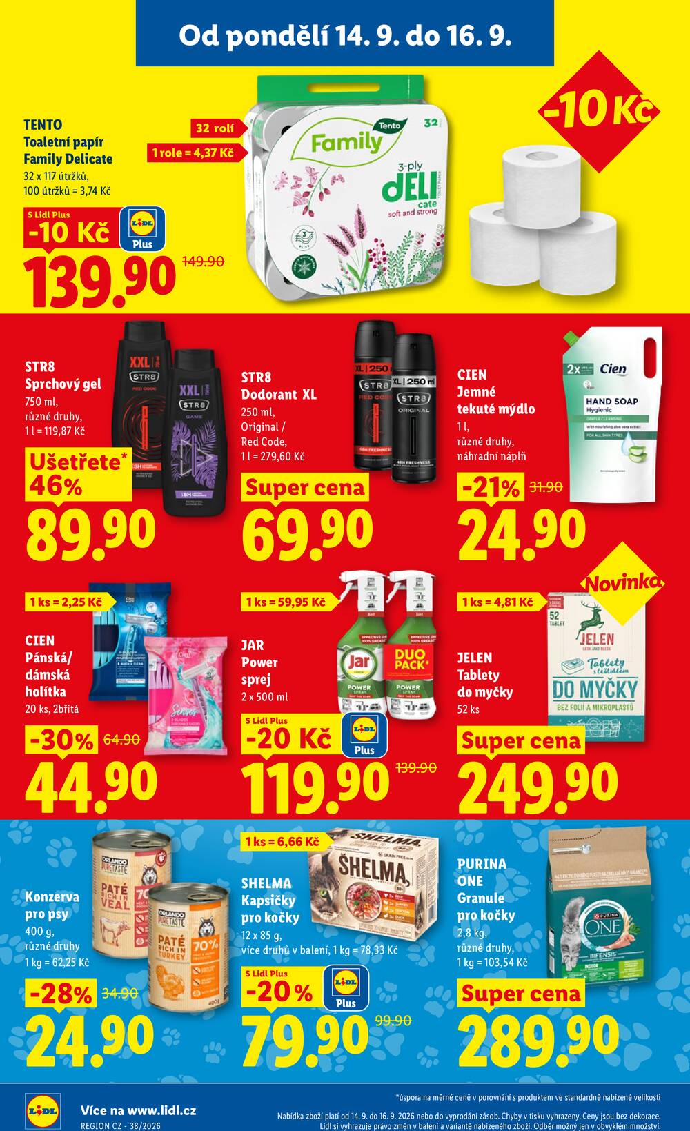 Lidl od 14.9. do 16.9.2026