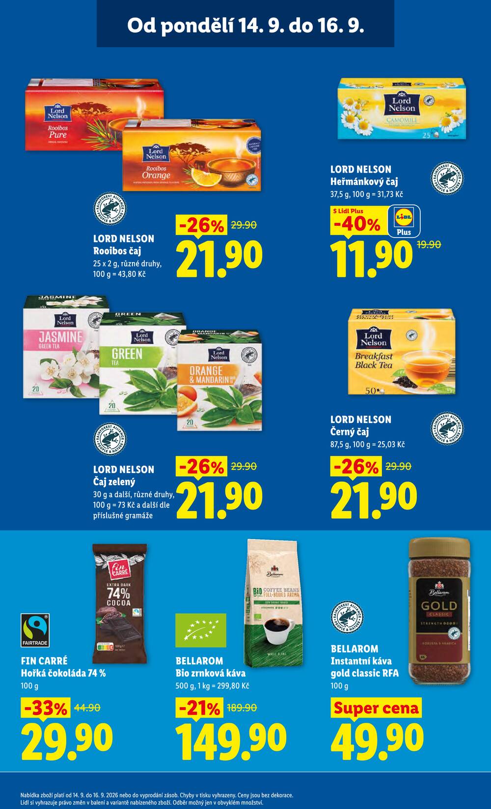 Lidl od 14.9. do 16.9.2026