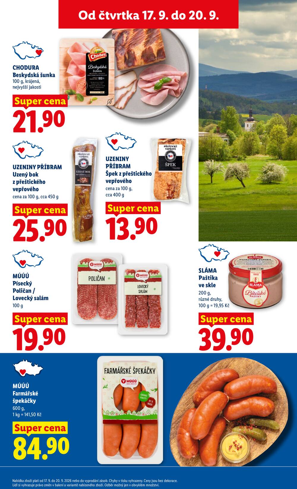Lidl Čtvrtek od 17.9. do 20.9.2026