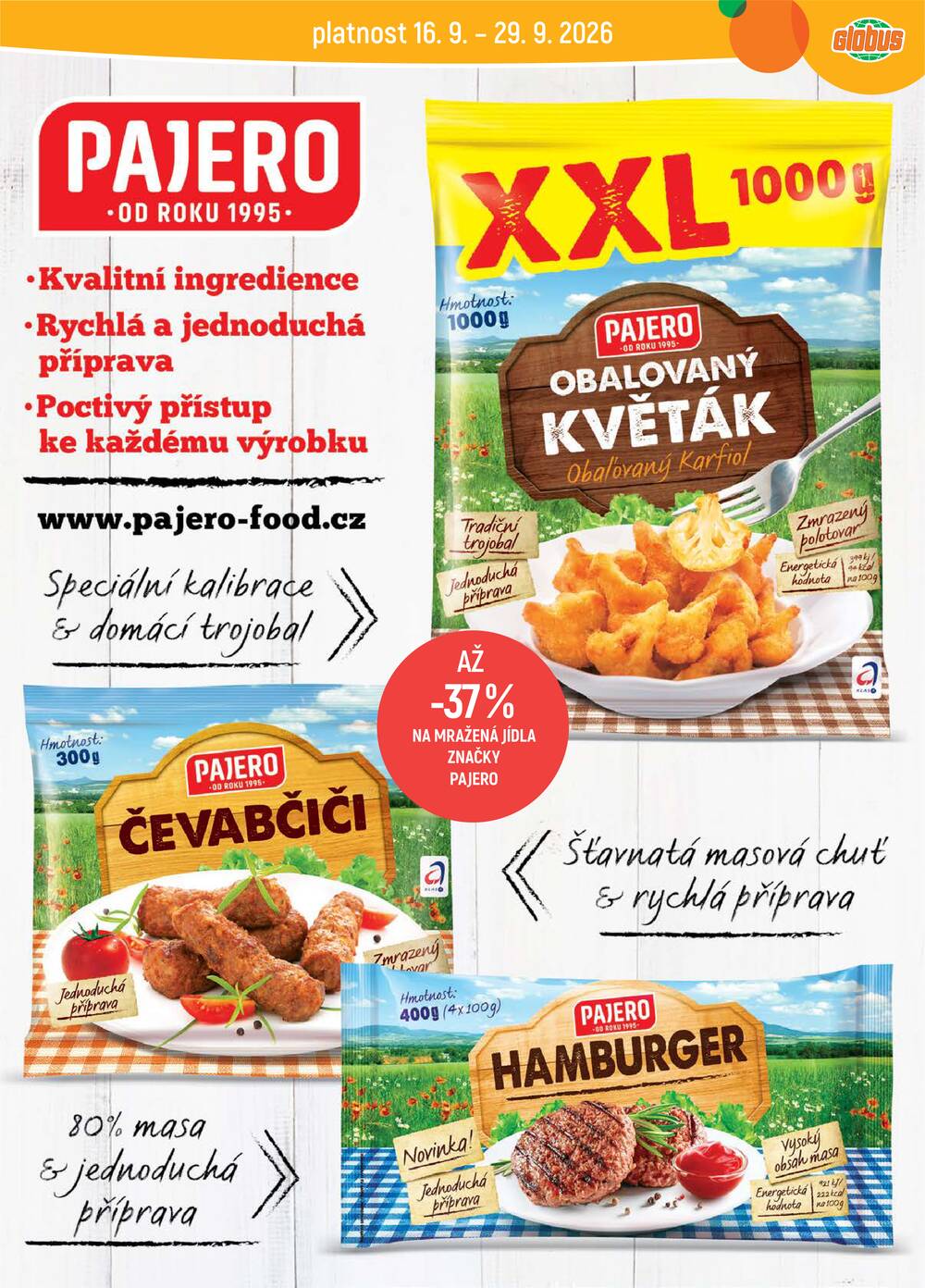 Leták Globus - Akční leták Globus 16.9. - 22.9.2026 - Globus Praha - Centrum Černý Most - strana 5 Leták Globus - Akční leták Globus 16.9. - 22.9.2026 - Globus Praha - Centrum Černý Most - strana 5