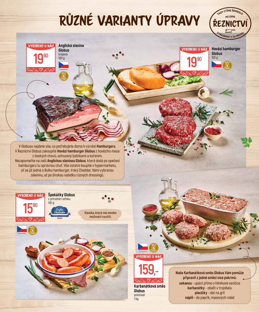 Akční leták Globus 16.9. - 4.10.2026 - Globus Chomutov