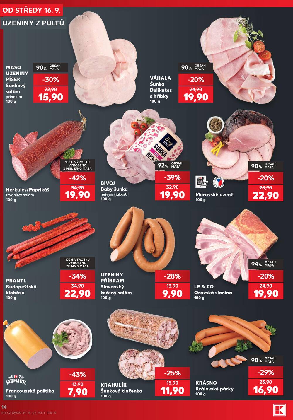 Kaufland 16.9. - 22.9. - Kaufland - Praha 3 (Jarov)