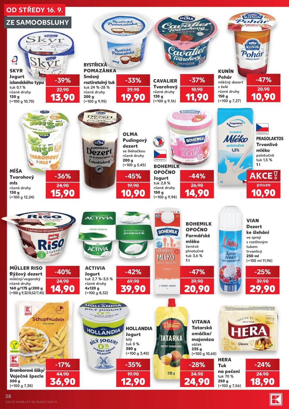 Kaufland 16.9. - 22.9. - Kaufland - Praha 3 (Jarov)