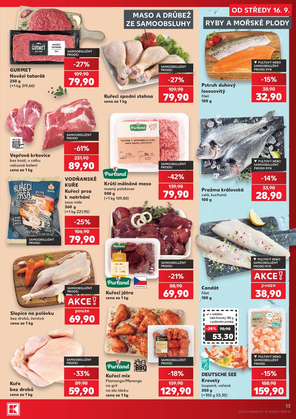 Leták Kaufland - Kaufland 16.9. - 22.9. - Kaufland - Domažlice - strana 13 Leták Kaufland - Kaufland 16.9. - 22.9. - Kaufland - Domažlice - strana 13