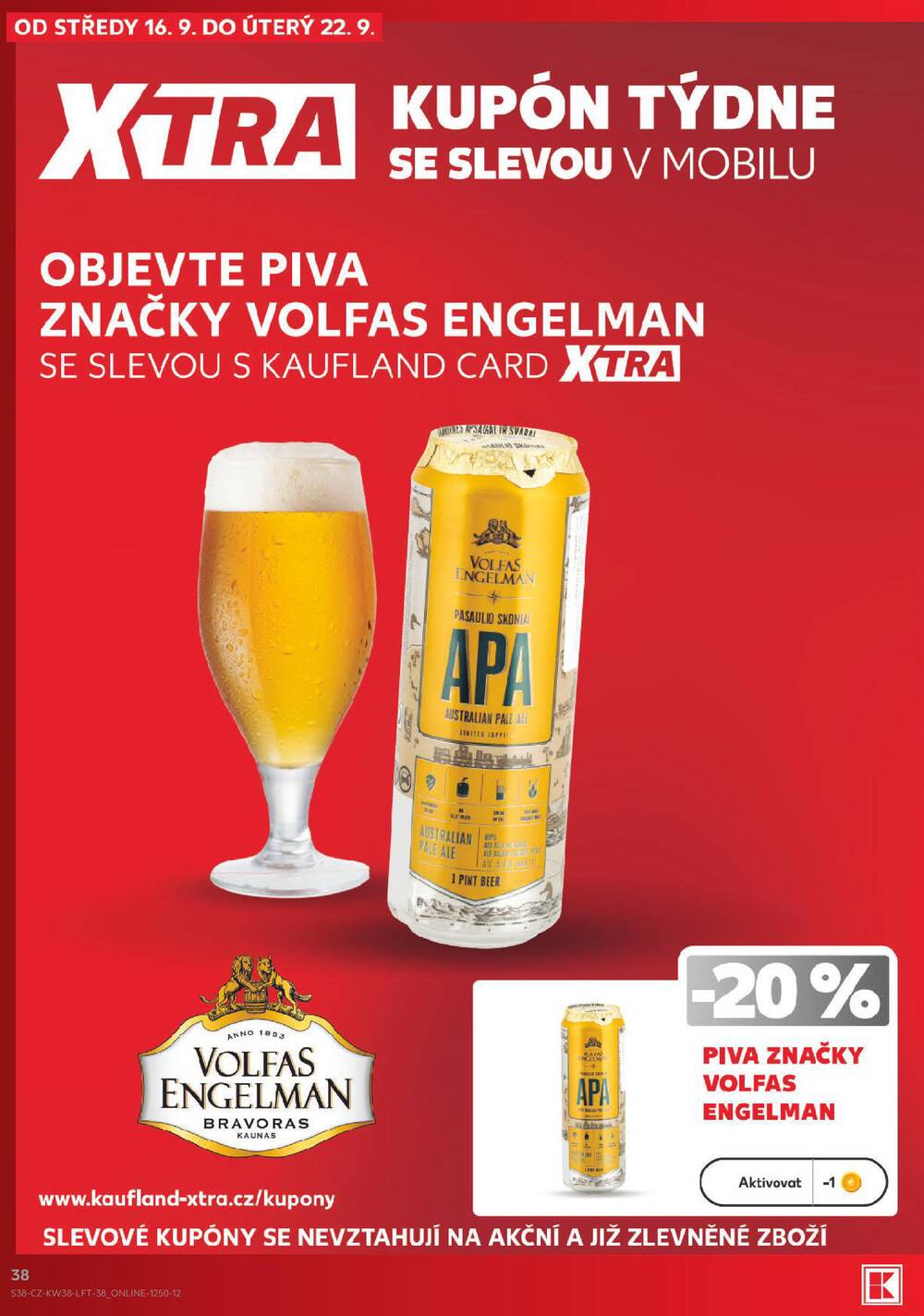 Kaufland 16.9. - 22.9. - Kaufland - Strakonice