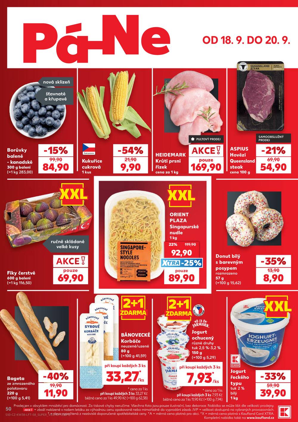 Kaufland 16.9. - 22.9. - Kaufland - Strakonice