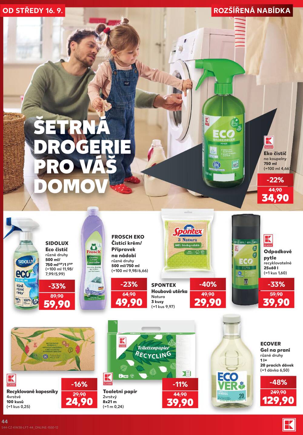 Kaufland 16.9. - 22.9. - Kaufland - Veselí nad Lužnicí - Budějovická