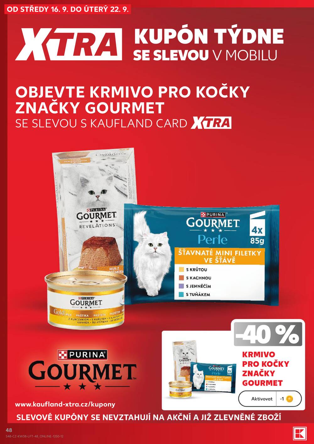Leták Kaufland - Kaufland 16.9. - 22.9. - Kaufland - Čáslav - strana 48