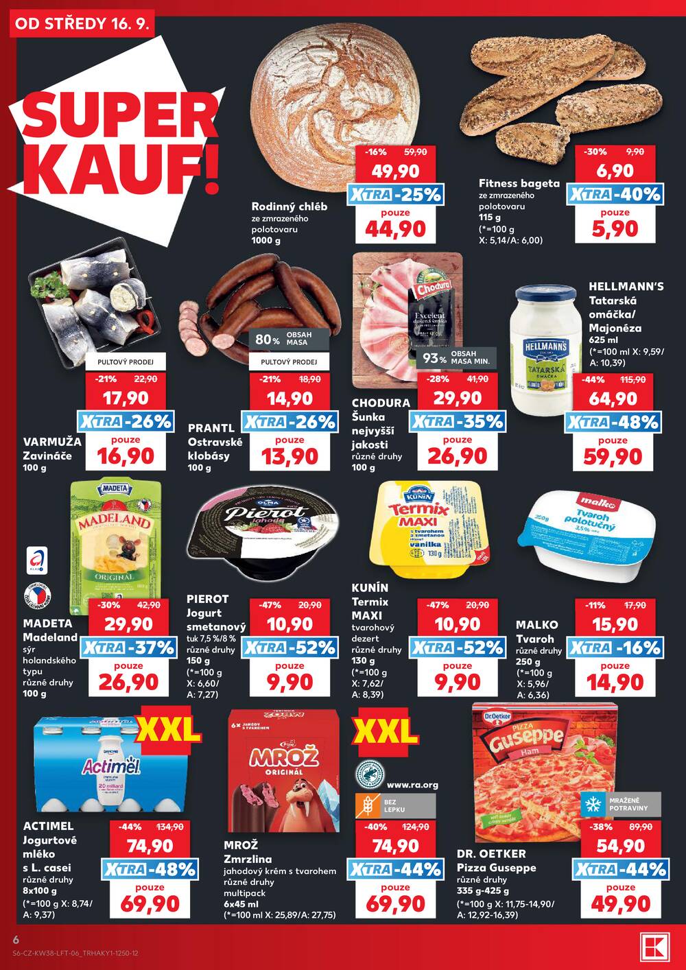 Kaufland 16.9. - 22.9. - Kaufland - Teplice (Čs. Dobrovolců)