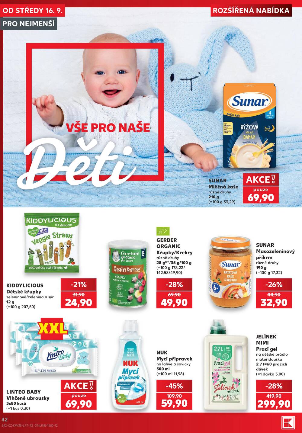 Kaufland 16.9. - 22.9. - Kaufland - Prostějov (Olomoucká)