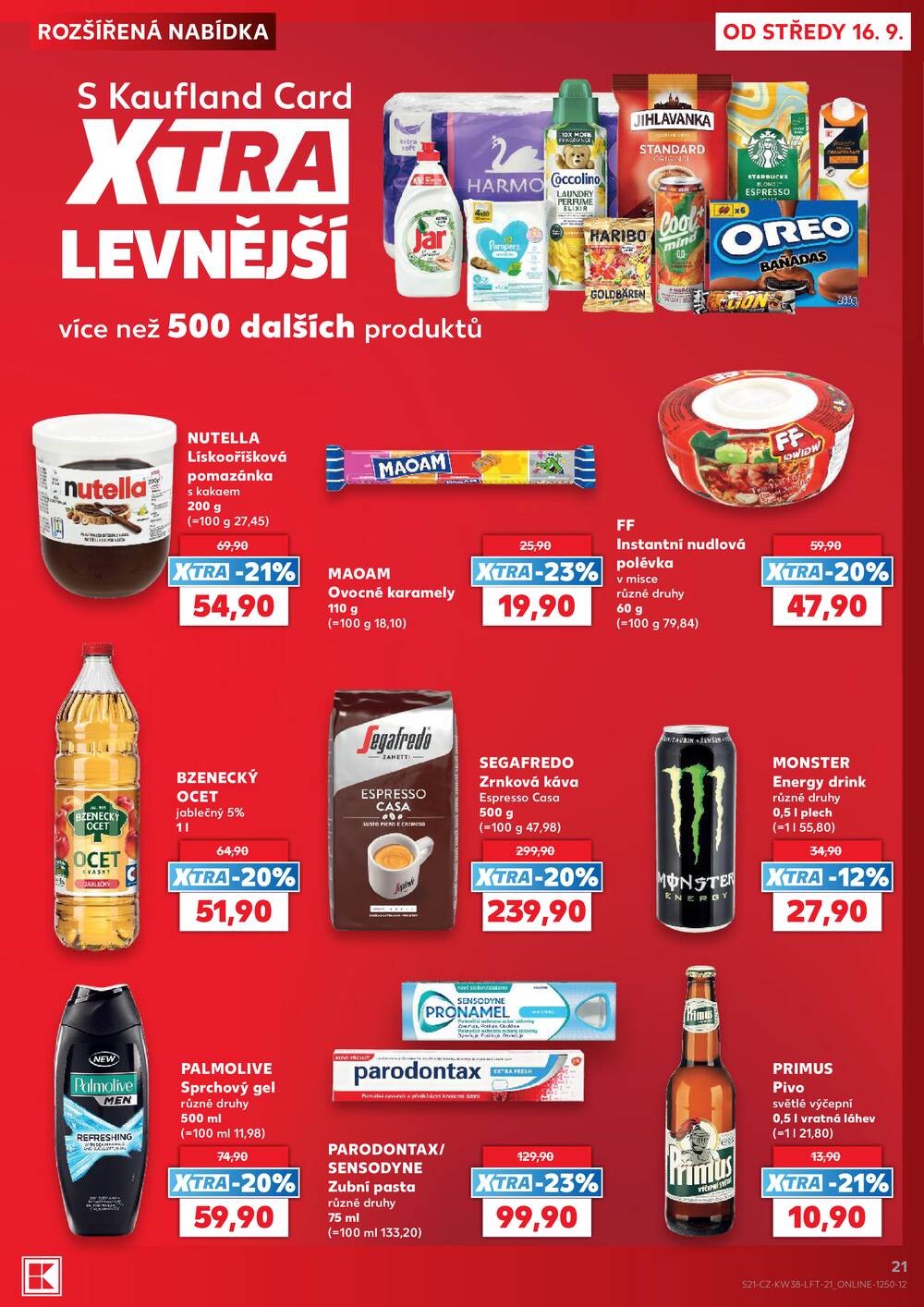 Kaufland 16.9. - 22.9. - Kaufland - Kolín