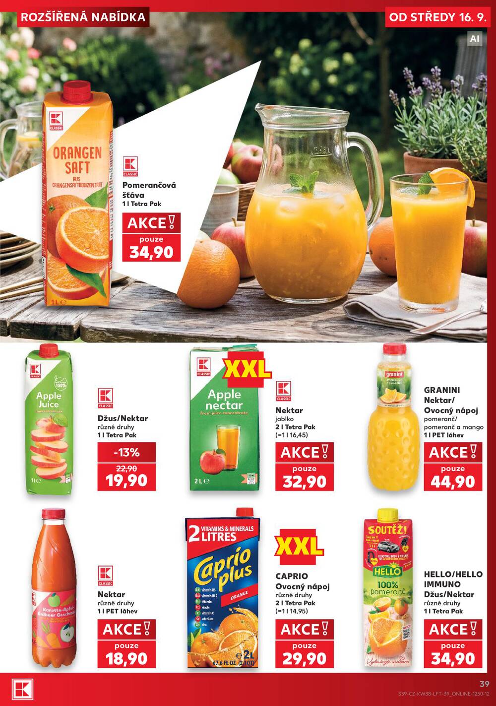 Kaufland 16.9. - 22.9. - Kaufland - Kolín