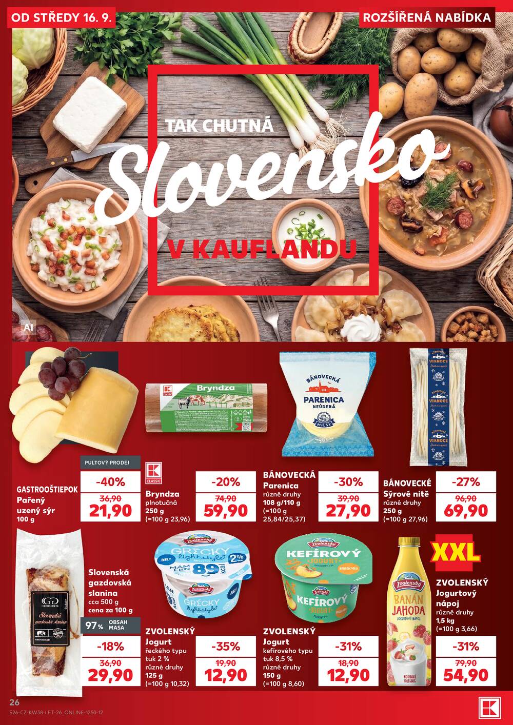 Kaufland 16.9. - 22.9. - Kaufland - Kuřim