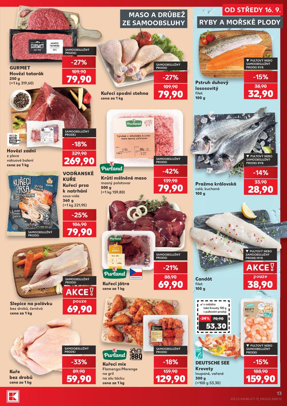 Kaufland 16.9. - 22.9. - Kaufland - Pardubice (Bělehradská)