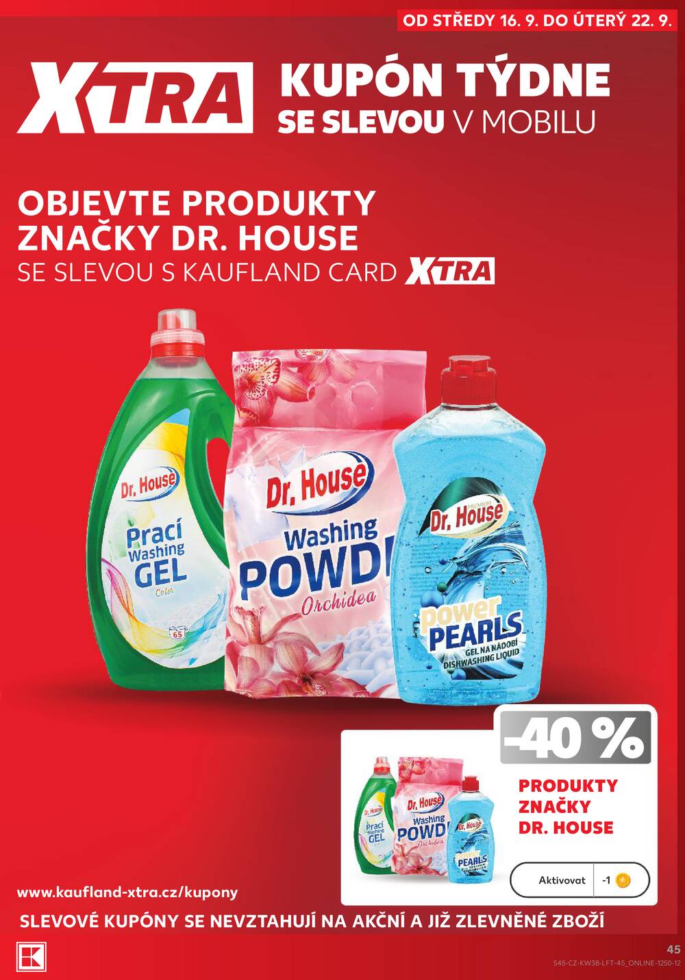 Kaufland 16.9. - 22.9. - Kaufland - Pardubice (Bělehradská)