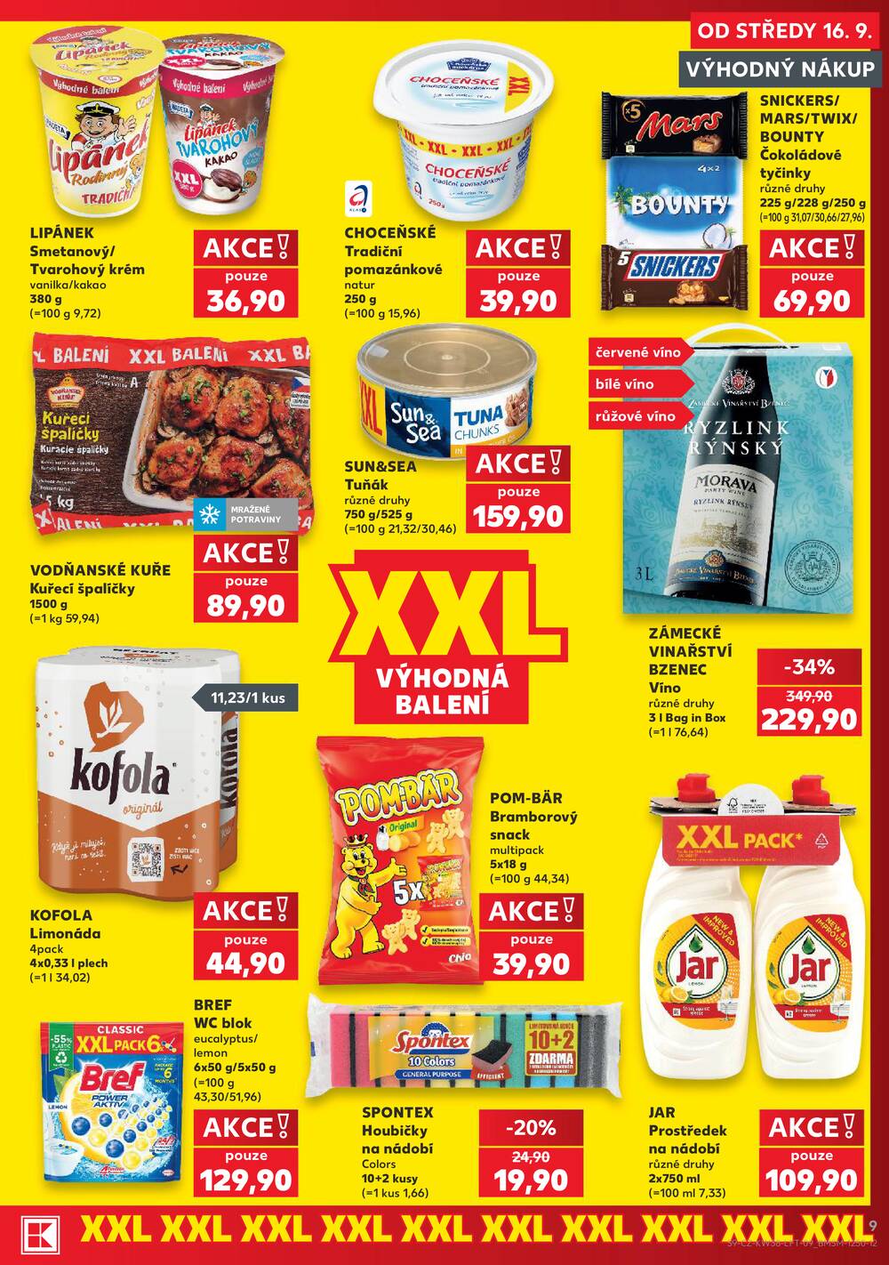 Kaufland 16.9. - 22.9. - Kaufland - Praha 8 (Malý Klín)