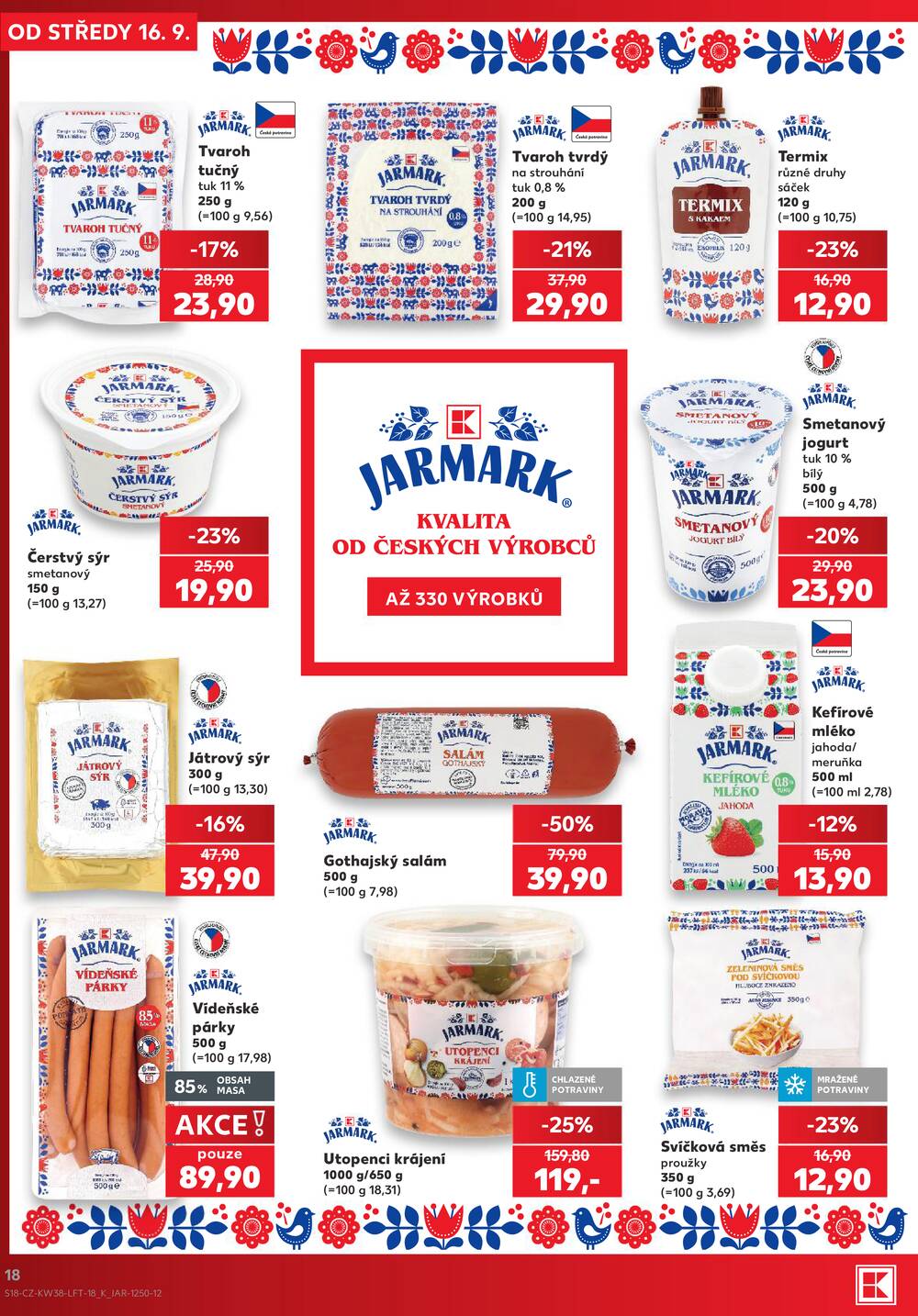 Kaufland 16.9. - 22.9. - Kaufland - Plzeň (Lochotínská)