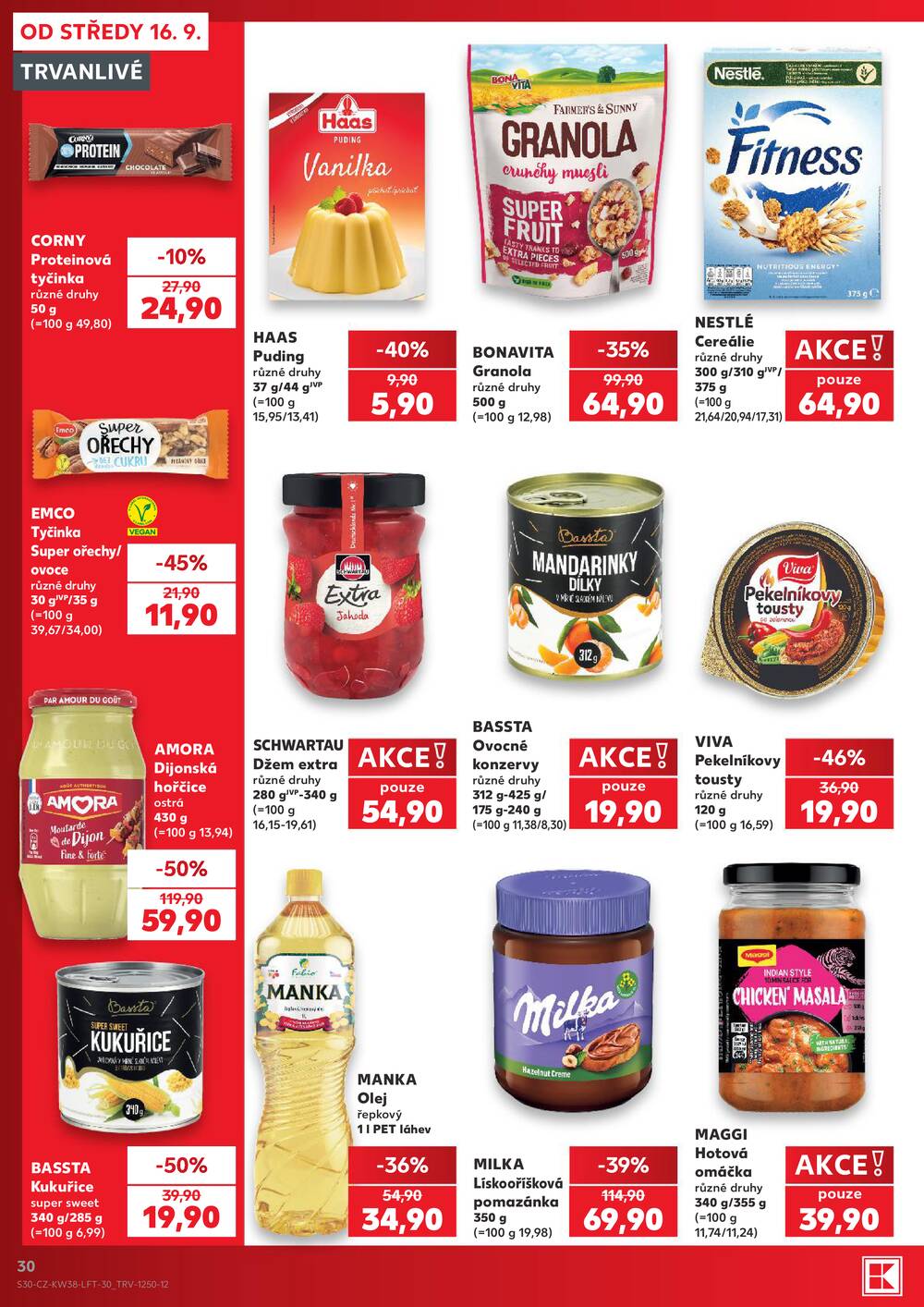 Kaufland 16.9. - 22.9. - Kaufland - Plzeň (Lochotínská)