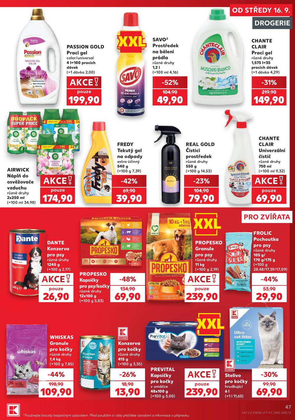 Kaufland 16.9. - 22.9. - Kaufland - Plzeň (Lochotínská)