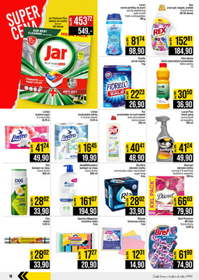 JIP Cash & Carry Brno, Praha, Ostrava, Jilemnice, Pardubice, Ostrava, Karlovy Vary, Olomouc a Zlín od 16.9. do 22.9.2026