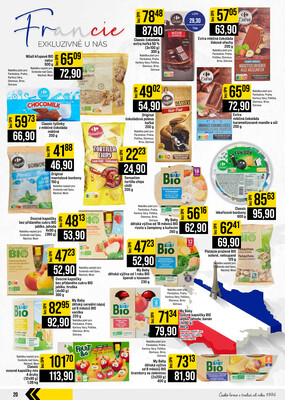 JIP Cash & Carry České Budějovice, Most, Náchod, Polička, Sušice a Svoboda nad Úpou od 16.9. do 22.9.2026