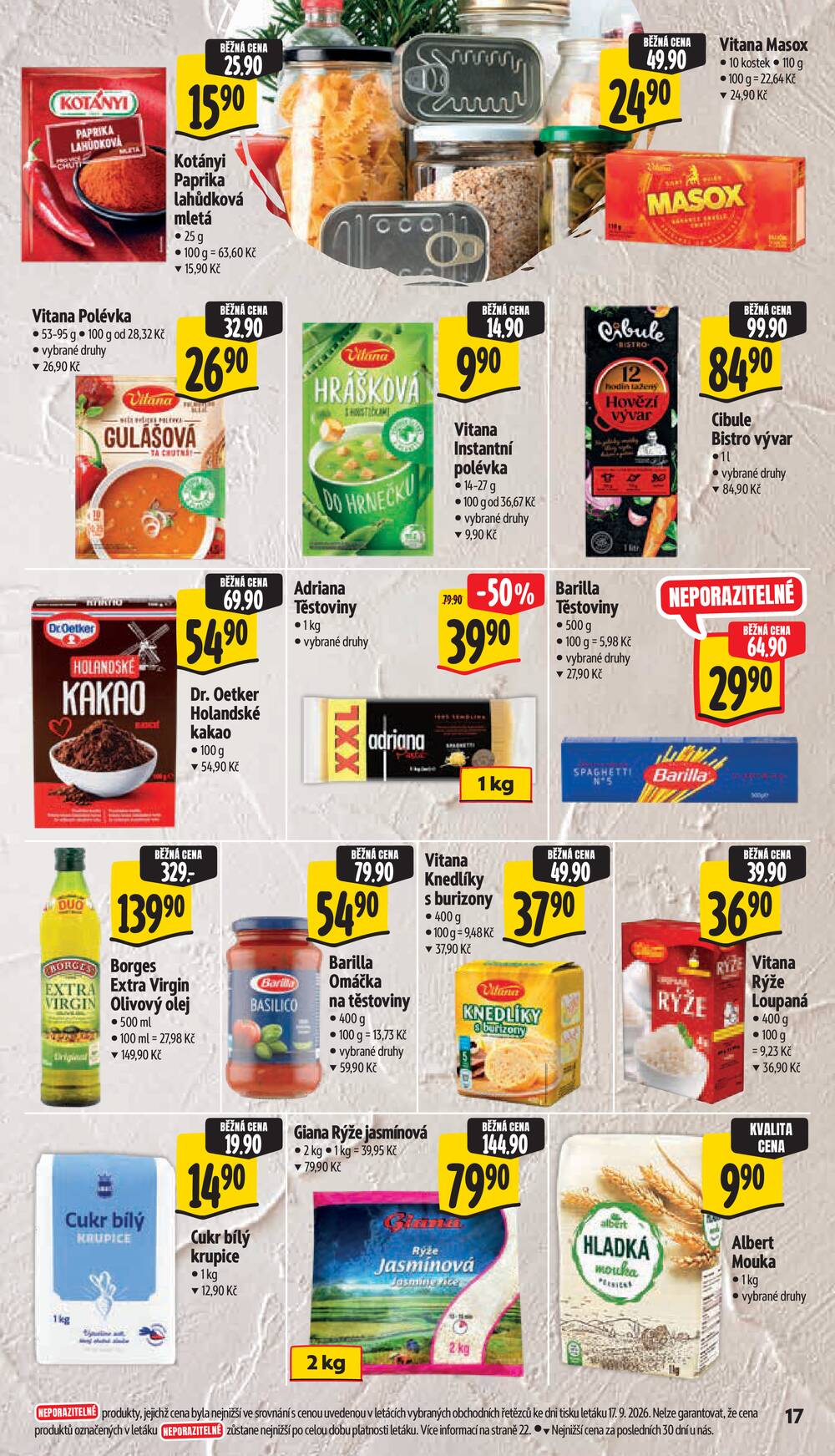 Albert Supermarket od 23.9. do 29.9.2026
