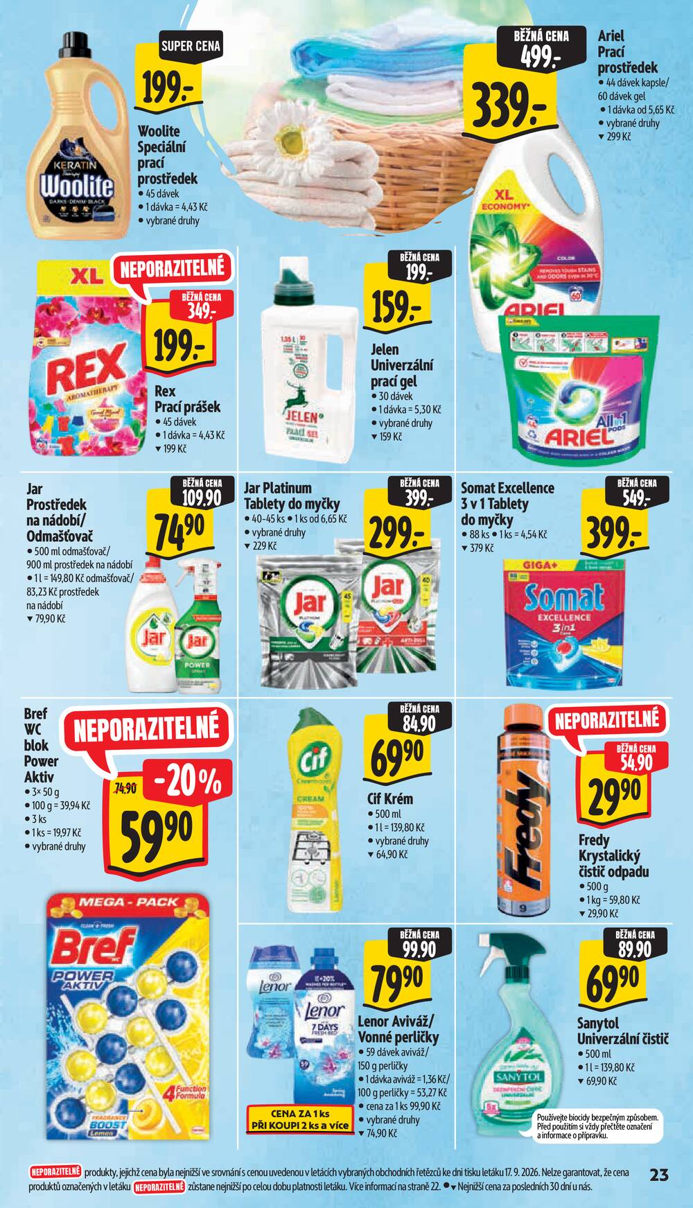 Albert Supermarket od 23.9. do 29.9.2026