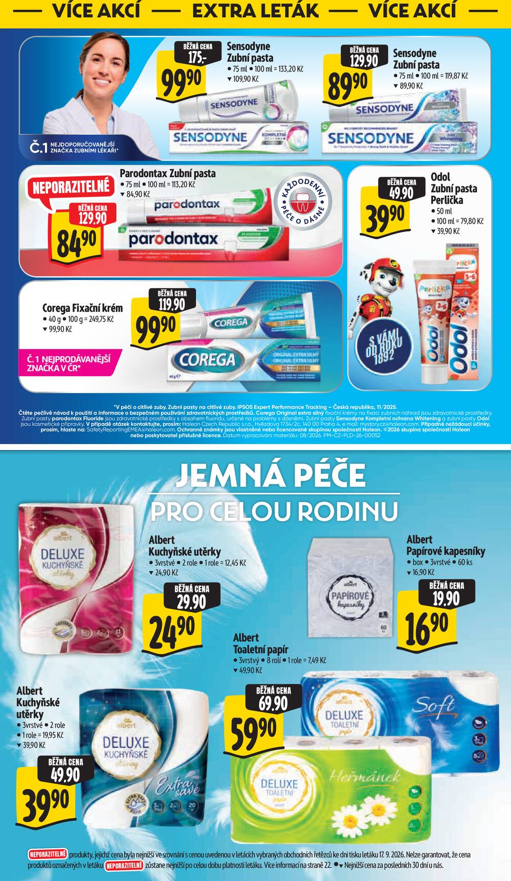 Albert Supermarket od 23.9. do 29.9.2026