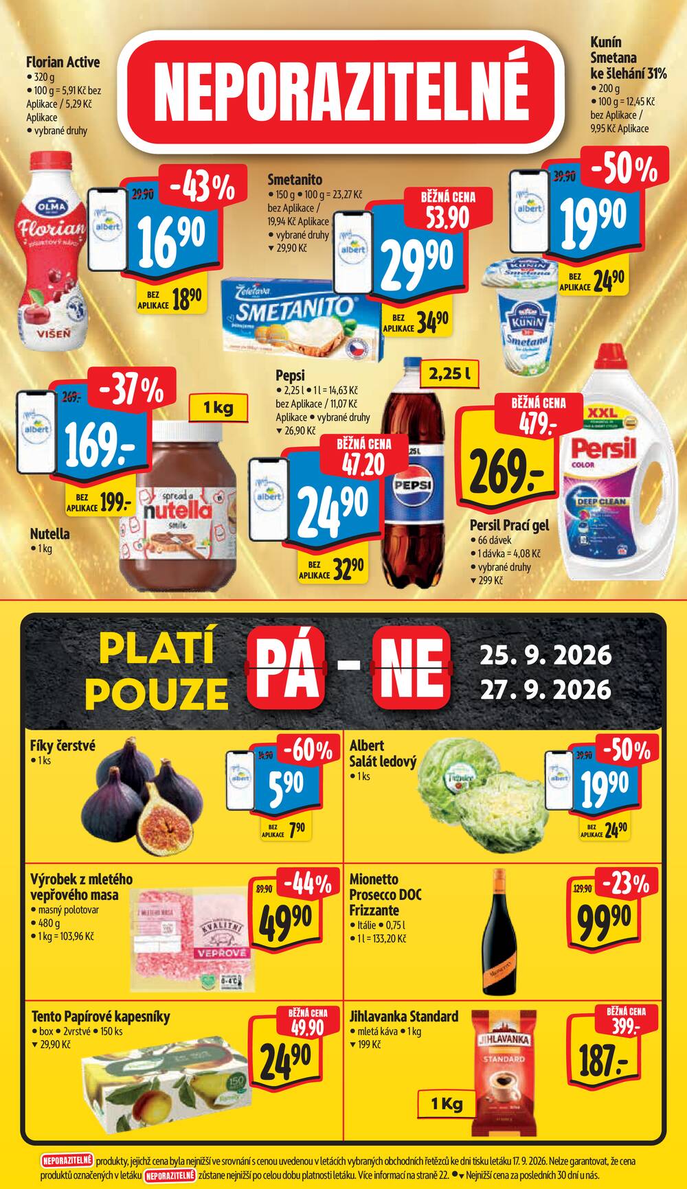 Albert Supermarket od 23.9. do 29.9.2026