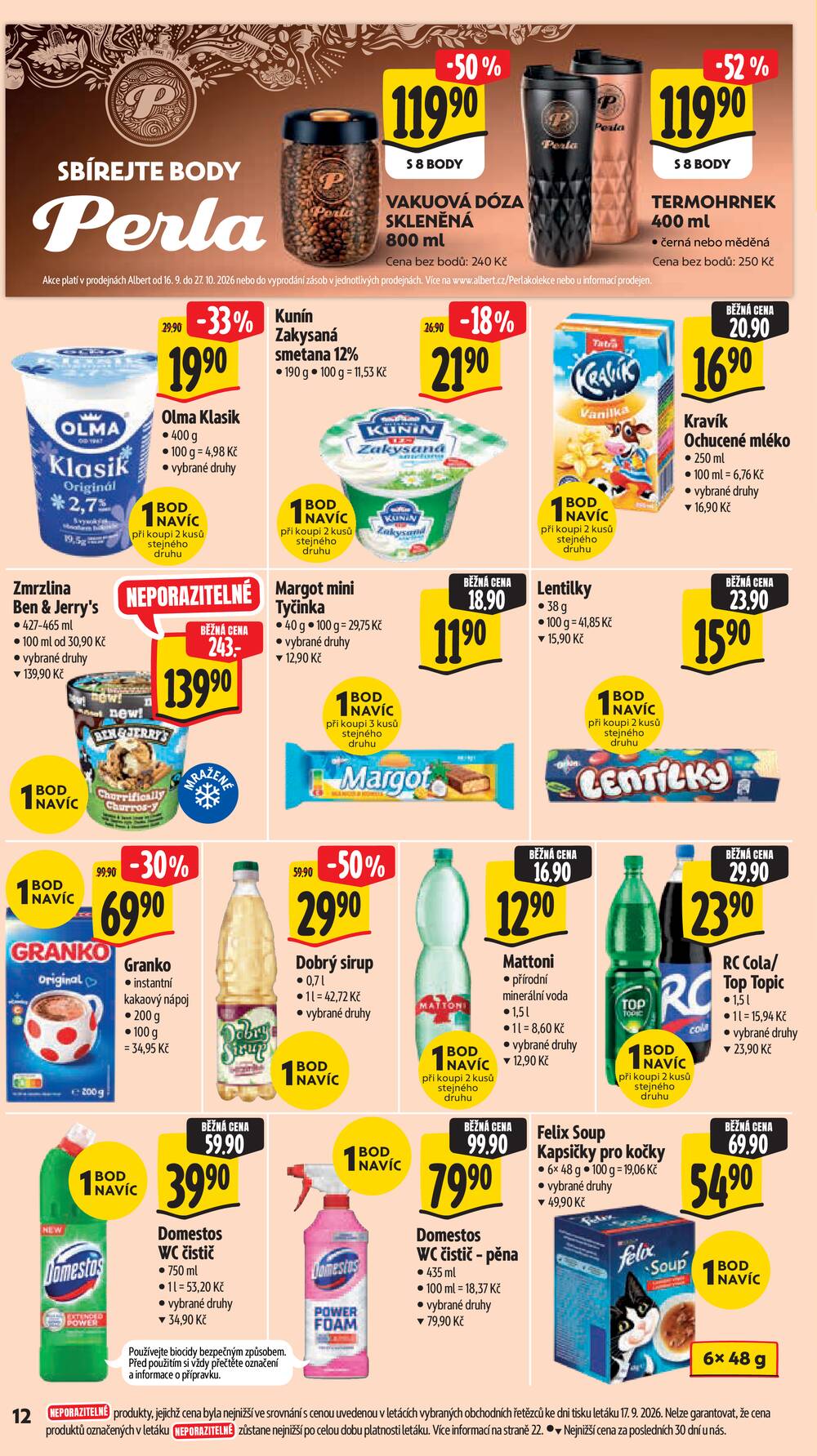 Albert Supermarket Jihomoravský od 23.9. do 29.9.2026