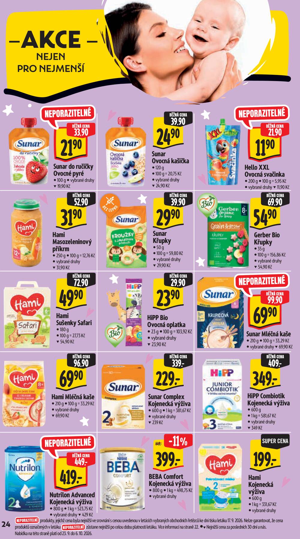 Albert Supermarket Jihomoravský od 23.9. do 29.9.2026