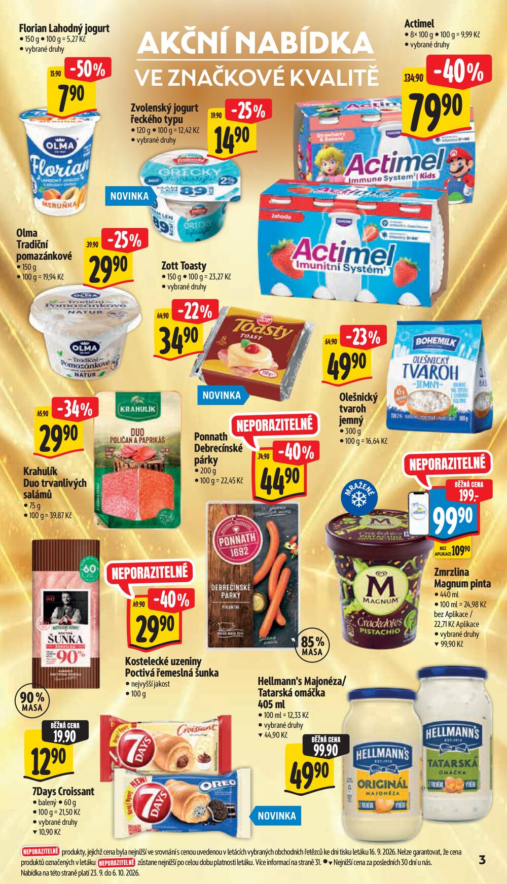 Albert  Hypermarket od 23.9. do 29.9.2026